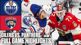 Stanley Cup Final Game 1: Edmonton Oilers vs. Florida Panthers |  Game Highlight