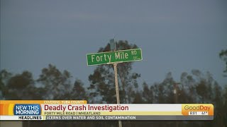 1 dead in crash near Wheatland