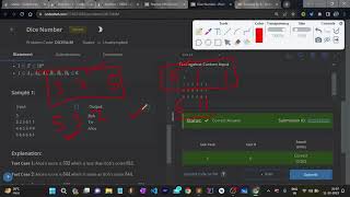Dice Number (Explanation) || Codechef starters 103