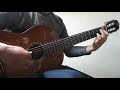 그날 김연숙 노래 클래식기타 연주 fingerstyle guitar cover a k pop song