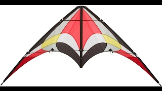 HQ Sportkites Salsa II-Sportlenkdrachen Rot 180 x 91 cm