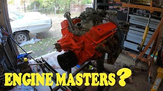 Engine Masters?  Engine Rebuild In A Can. Chevy 350 For The 1961 Pontiac.