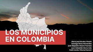 Los Municipios En Colombia