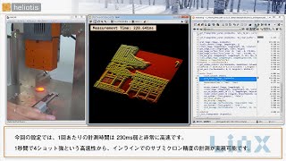 【LinX】heliInspectによる超高速3次元計測：heliotis社 heliInspectシリーズ