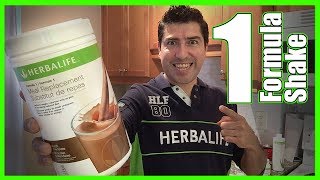 How to LOSE WEIGHT with Herbalife Shake FORMULA 1 Meal Replacement 💚🥛👈🏼😋