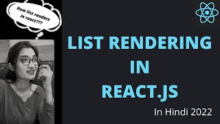 List in React | Map Function in React JS in Hindi | List Rendering in React in Hindi #2022