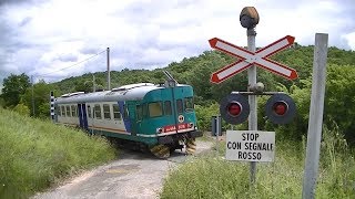 Spoorwegovergang Saline di Volterra (I) // Railroad crossing // Passaggio a livello