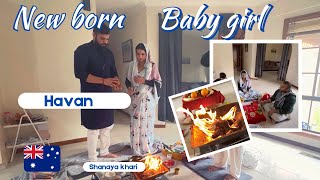 Havan vlog | puja for new born in Australia