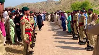 Shaheed Farooq Niazi Last Ceremony | PAK Army  | Pakistan Army Zindabad | Pak Army