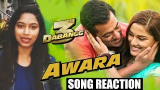 Dabangg 3 - Awara Song Reaction | Salman Khan,Sonakshi S,Saiee M | Salman Ali, Muskaan | Sajid Wajid