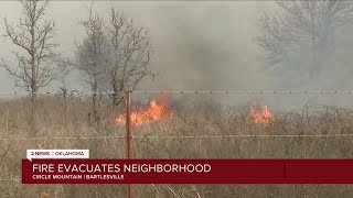 Family fears for their home during Oklahoma wildfire