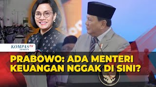 Saat Prabowo Cari Menkeu Sri Mulyani usai Singgung Banyak Hakim Indonesia Masih Tinggal di Kos