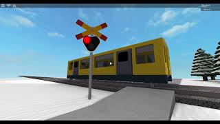 Roblox Automated Level Crossing With Led Lights Railway Crossing Uk Level Crossing On Roblox - railroad crossing uk version roblox