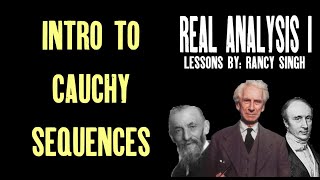 Intro to Cauchy Sequences and Visual Definition [Real Analysis]