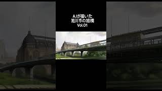 A.Iが描いた旭川市の旭橋 #Shorts