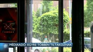 Egyre többen tiltakoznak a médiaadó ellen 14-06-04