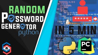 Random Password Generator | Python Projects #1 | SpyCoding