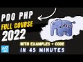 PDO full guide with examples | complete crud using pdo step by step