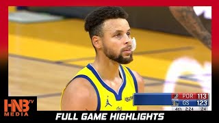 Portland Trailblazers vs GS Warriors 1.3.21 Full Highlights | Steph Curry Drops 62!