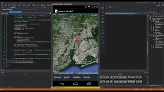 Xamarin Android Tutorial 41 Google Maps - Map Types