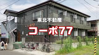 日本大学工学部学生向け物件紹介　コーポ77　東北不動産