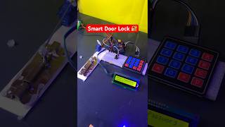 Password-Based Smart Door Lock | Arduino Project 🔒 #shorts #tranding