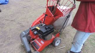 Troy-Bilt chipper getting tested!