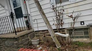 GUTTER FELL DOWN - HIDDEN DANGERS!!