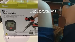 KMART Mini Exercise Bike Unboxing Review First Impression
