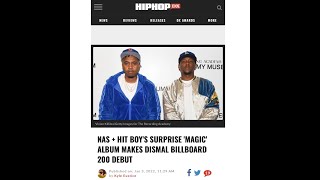 Hip-Hop DX Criticizes The First Week Sales On Nas' 'Magic' Album