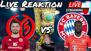 Live Reaktion DFB Pokal Achtelfinale FSV Mainz 05 gegen FC Bayern München (01.02.2023)
