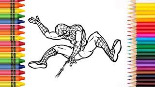 Amazing Spiderman Coloring Pages | Electric (feat. Robbie Rosen)-NCS Release