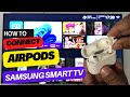 How to Connect or Pair Apple Airpods to Samsung Smart Tv