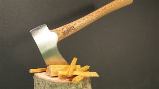 MARBLES MINI AXE MR465 Unbox \u0026 Chopping Fire Wood \