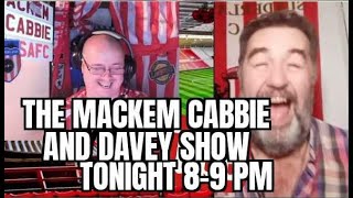 the mackem cabbie and davey show live tonight 8-9 pm