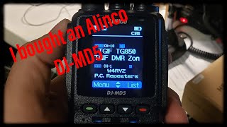 Uh oh...I bought a new radio; Alinco DJ-MD5 Unboxing