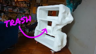 DIY Shelves from Trash cause Disability Justice