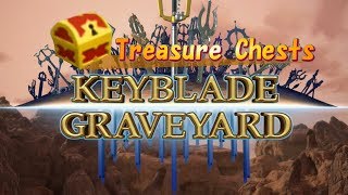 【KH3】宝箱リスト：キーブレード墓場 | Treasure Chests in KEYBLADE GRAVEYARD【KINGDOM HEARTS III】