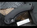 Складной нож fox knives geco bastinelli black stone washed