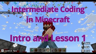 Intermediate Coding in Minecraft Education - Introduction and Lesson 1 #minecraft #computerscience