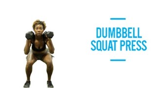 Dumbbell Squat Press