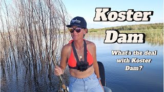 Koster Dam - What's the  deal? Dec 23 (Episode 2) #bassfishing #kosterdam #bass #summerfishing