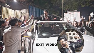 Karanveer Mehra with Bigg Boss 18 Trophy | EXIT VIDEO after Party with Salman Khan