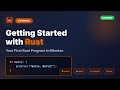 Rust Tutorial for Beginners | Install, Write & Run Your First Program (2026)
