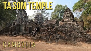 12th CENTURY TA SOM TEMPLE: SIEM REAP, CAMBODIA