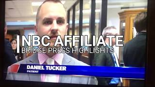 Press Coverage of the Bridge Device for Opioid withdrawal from Thomas Health Event