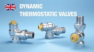 HERZ presents Dynamic Thermostatic Valves: Precise temperature control and automatic balancing