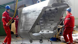 Hypnotic Production Process Of The Largest Vacuum Vessel - 8,500 Tons & Reaction Turbine Assembly