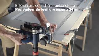 Test du rabot 850W GHO 40-82 C - BOSCH - 060159A760