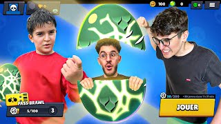 MES PETITS FRÈRES S’AFFRONTENT DANS UN ÉNORME PACK OPENING BRAWL STAR À 240€ !